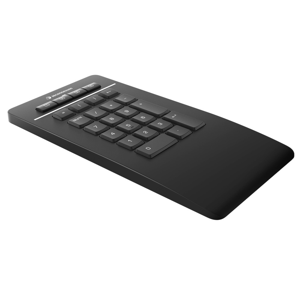 3Dconnexion Numpad Pro clavier numérique Bluetooth USB RF Wireless Noir