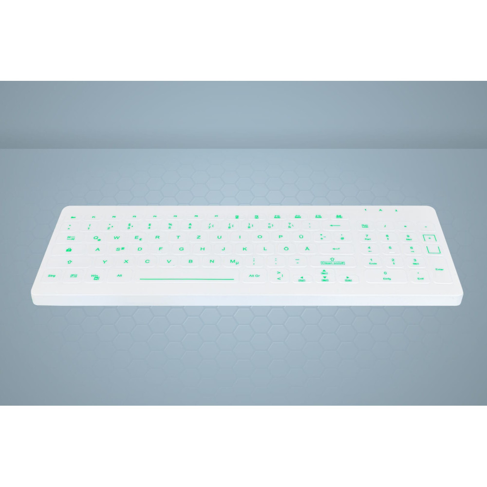 Active Key AK-CB7012 clavier Médical USB Allemand Blanc