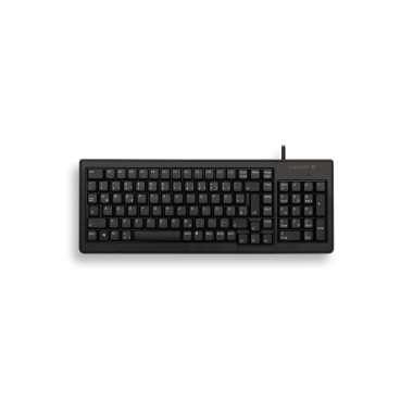 CHERRY XS G84-5200 COMPACT KEYBOARD, Clavier filaire miniature, USB PS2, noir, AZERTY - FR