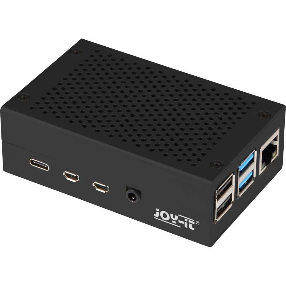 Joy-iT RB-ALUCASEP4+01B accessoire pour carte de développent Emplacement Noir Joy-iT RB-ALUCASEP4+01B accessoire pour carte de développent Emplacement Noir