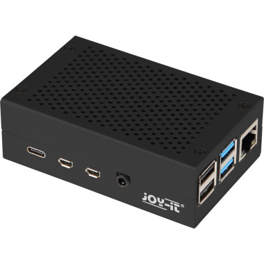 Joy-iT RB-ALUCASEP4+01B accessoire pour carte de développent Emplacement Noir