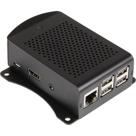 Joy-iT RB-ALUCASE+06 accessoire pour carte de développent Logement Noir