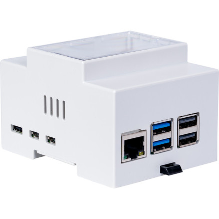 Raspberry Pi RB-CASEP5-07 accessoire pour carte de développent Logement Blanc