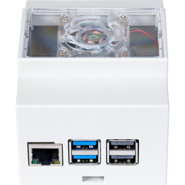 Raspberry Pi RB-CASEP5-07 accessoire pour carte de développent Logement Blanc