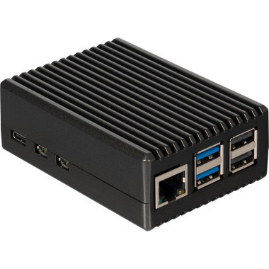 Raspberry Pi RB-ALUCASEP5-08 accessoire pour carte de développent Emplacement Noir