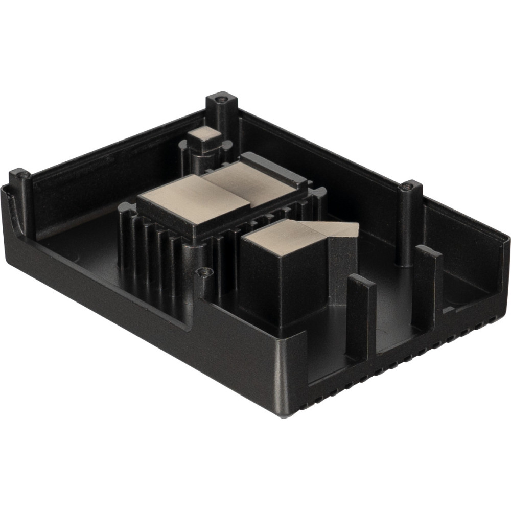 Raspberry Pi RB-ALUCASEP5-08 accessoire pour carte de développent Emplacement Noir