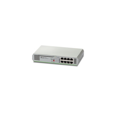 Allied Telesis AT-GS910 8E-50 Non-géré Gigabit Ethernet (10 100 1000) Gris