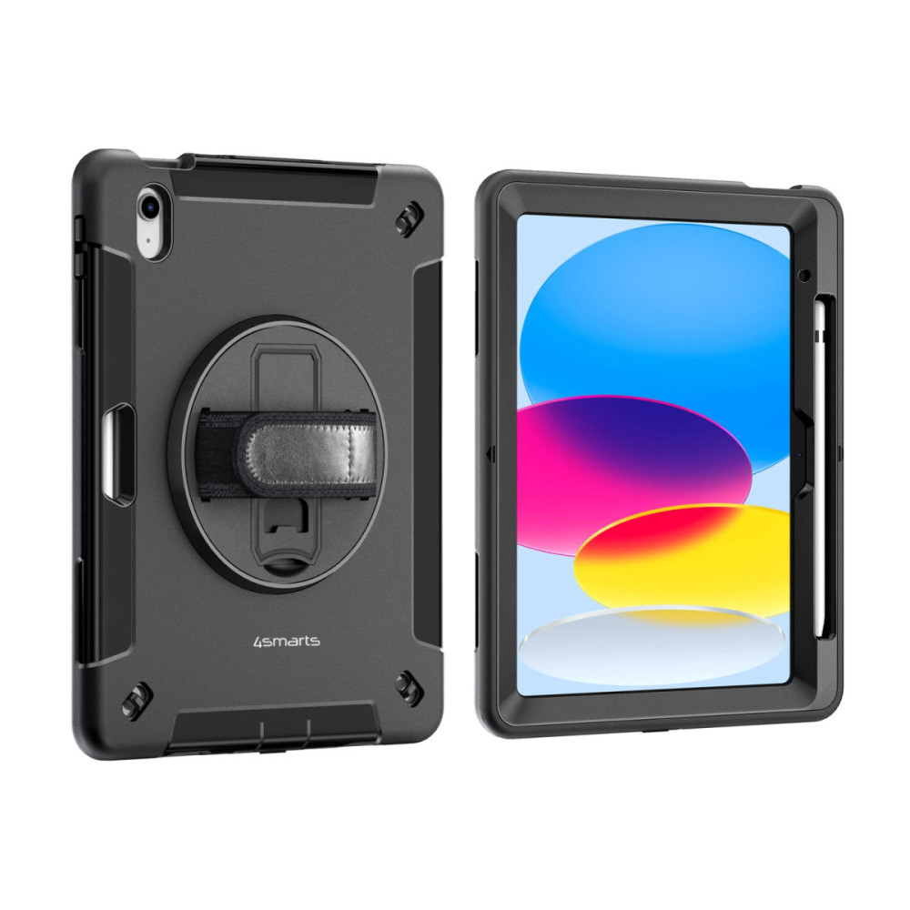 4smarts Rugged Case Grip 27,7 cm (10.9") Housse Noir