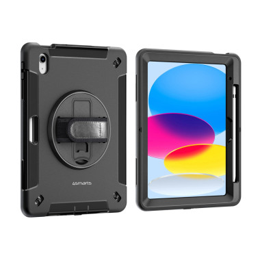 4smarts Rugged Case Grip 27,7 cm (10.9") Housse Noir
