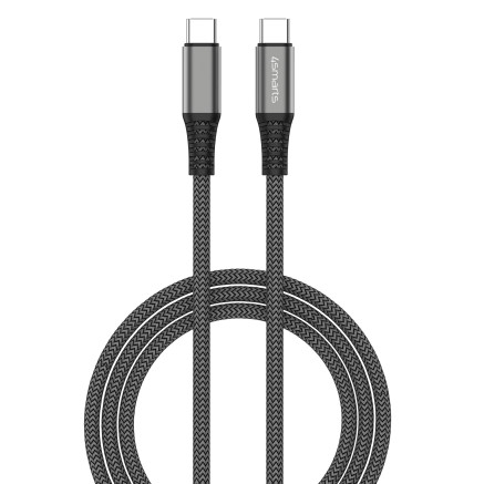4smarts 456267 câble USB 3 m USB C Noir
