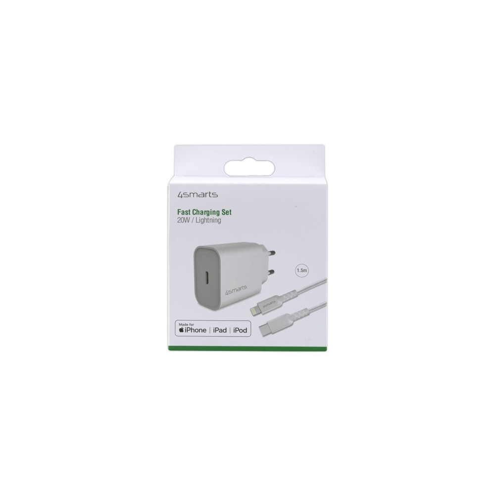 4smarts 4S465591 Smartphone, Tablette Blanc Secteur Intérieure