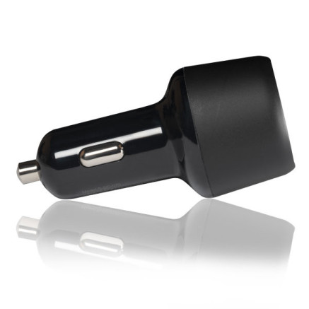 4smarts VoltRoad Ultimate Ordinateur portable, Smartphone, Tablette Noir Allume-cigare Charge rapide Auto