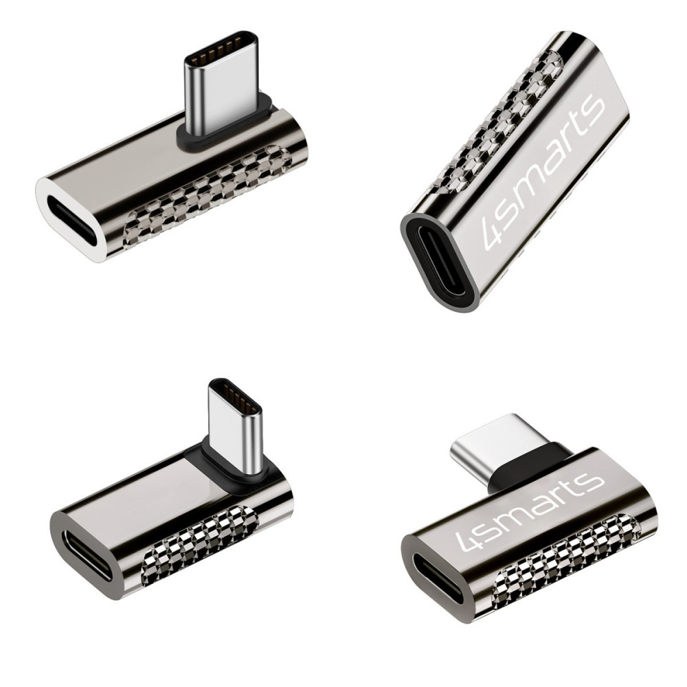 4smarts 540464 changeur de genre de câble USB-C Argent 4smarts 540464 changeur de genre de câble USB-C Argent