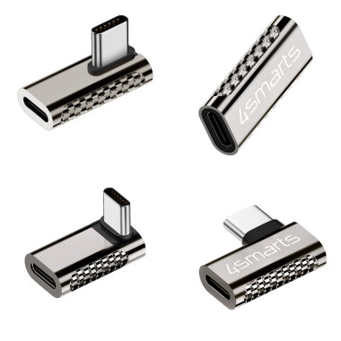 4smarts 540464 changeur de genre de câble USB-C Argent