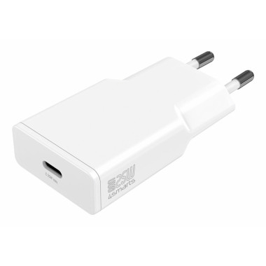 4smarts 541123 chargeur d'appareils mobiles Smartphone, Tablette Blanc Secteur Charge rapide Intérieure