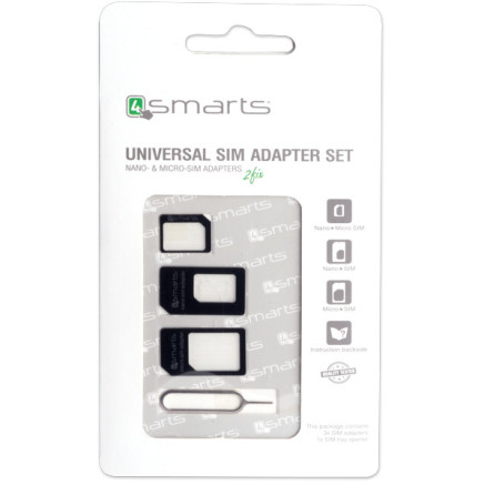 4smarts 461369 SIM   flash adaptateur de carte mémoire Adaptateur carte sim