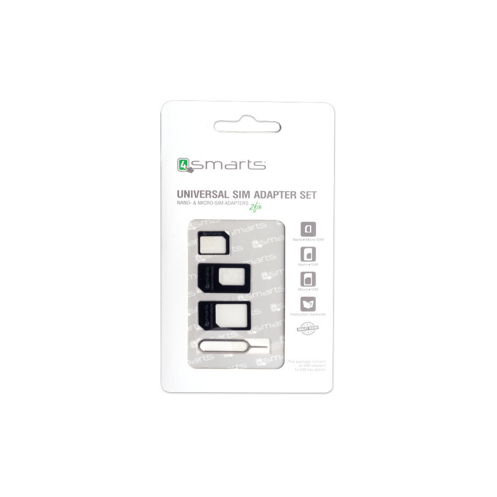 4smarts 461369 SIM flash adaptateur de carte mémoire Adaptateur carte sim 4smarts 461369 SIM flash adaptateur de carte mémoire Adaptateur carte sim