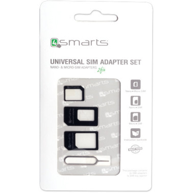 4smarts 461369 SIM   flash adaptateur de carte mémoire Adaptateur carte sim