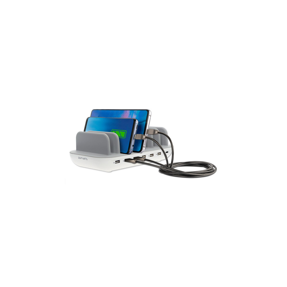 4smarts 462310 chargeur d'appareils mobiles Smartphone, Tablette Gris USB 4smarts 462310 chargeur d'appareils mobiles Smartphone, Tablette Gris USB