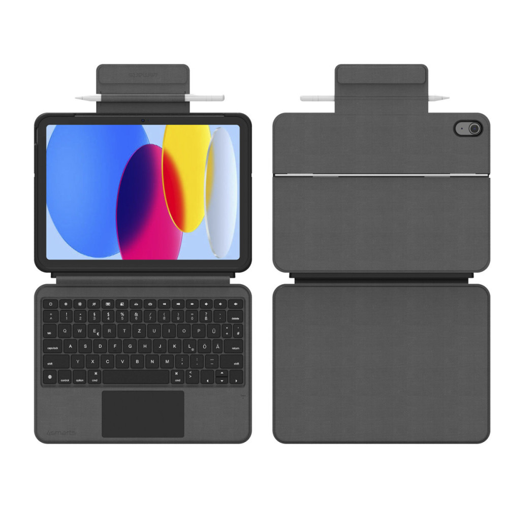 4smarts 540964 étui pour tablette 27,7 cm (10.9") Folio Graphite