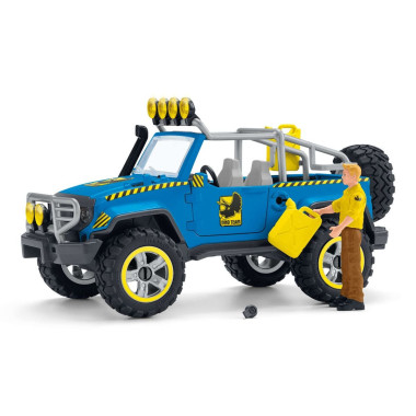 schleich Dinosaurs Voiture tout-terrain avec avant-poste Dino