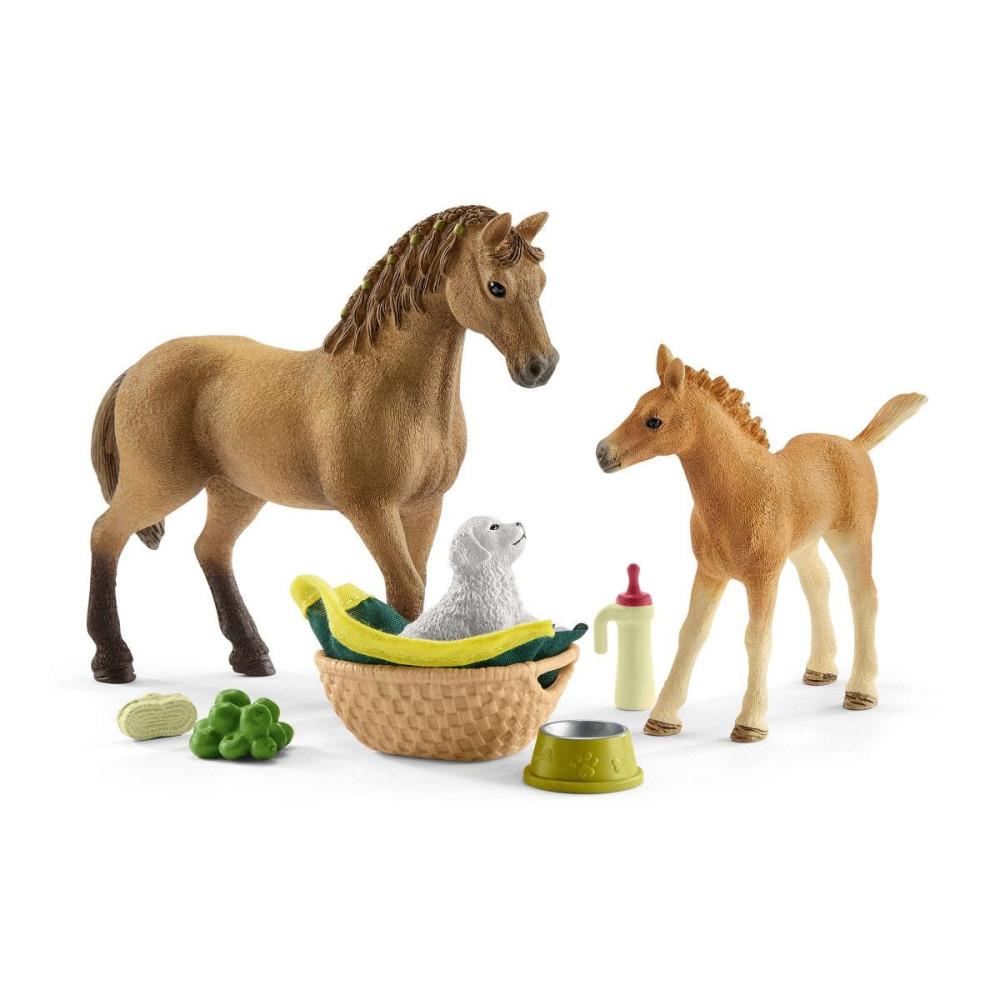 schleich HORSE CLUB Les soins pour bébé animaux d' Sarah schleich HORSE CLUB Les soins pour bébé animaux d' Sarah