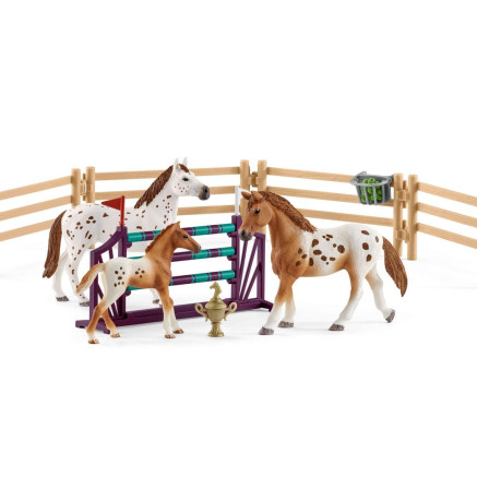 schleich HORSE CLUB Entraînement au concours de Lisa
