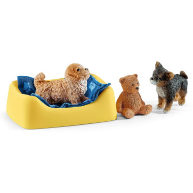 schleich FARM WORLD Enclos à chiots