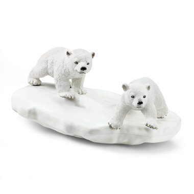 schleich WILD LIFE Glissade des ours polaires