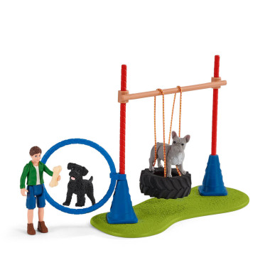 schleich FARM WORLD Divertissement pour chiens