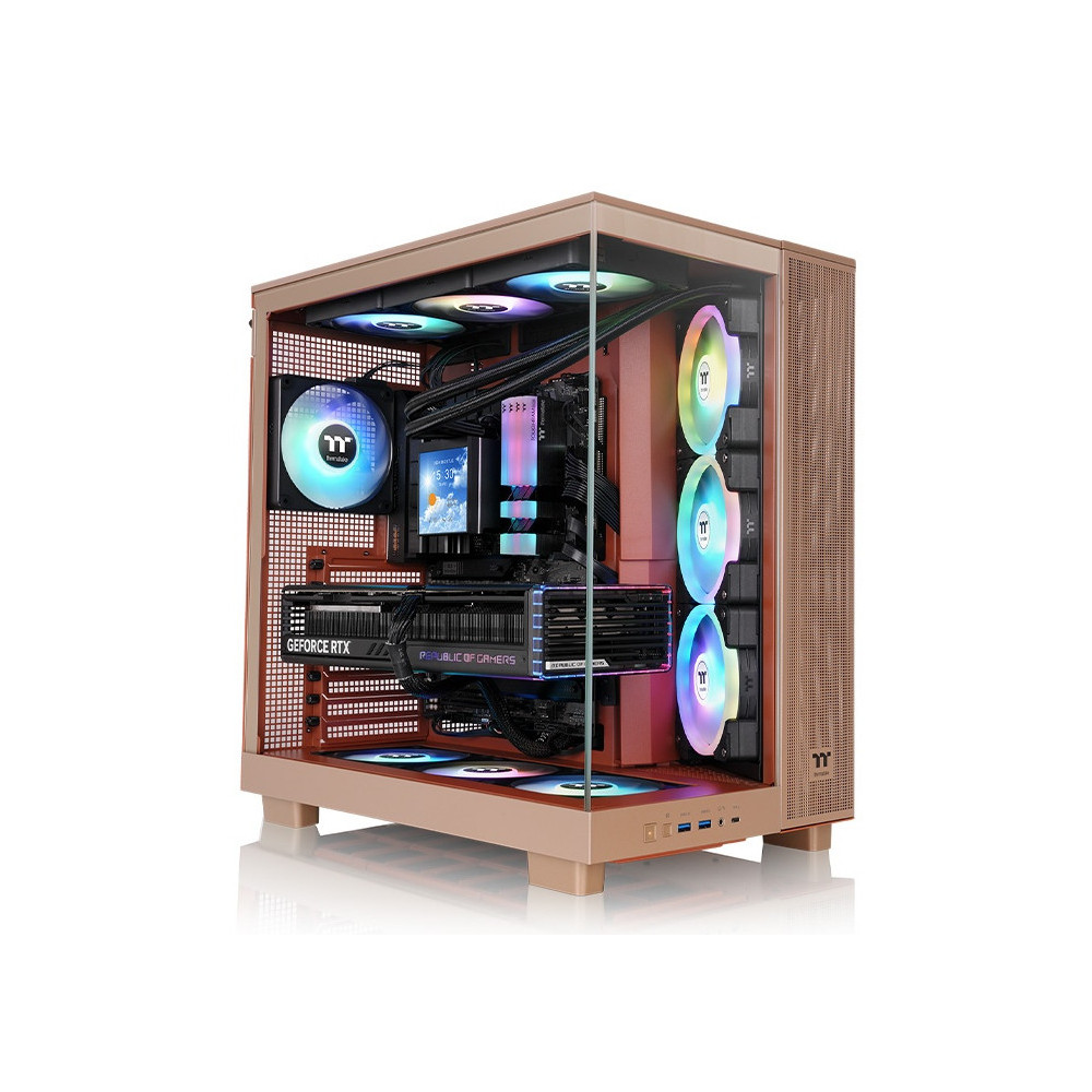 Thermaltake View 380 XL TG ARGB Midi Tower Sable Thermaltake View 380 XL TG ARGB Midi Tower Sable