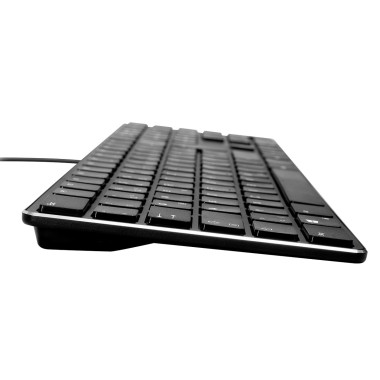 SPEEDLINK SL-640010-BK clavier Bureau USB Allemand Noir