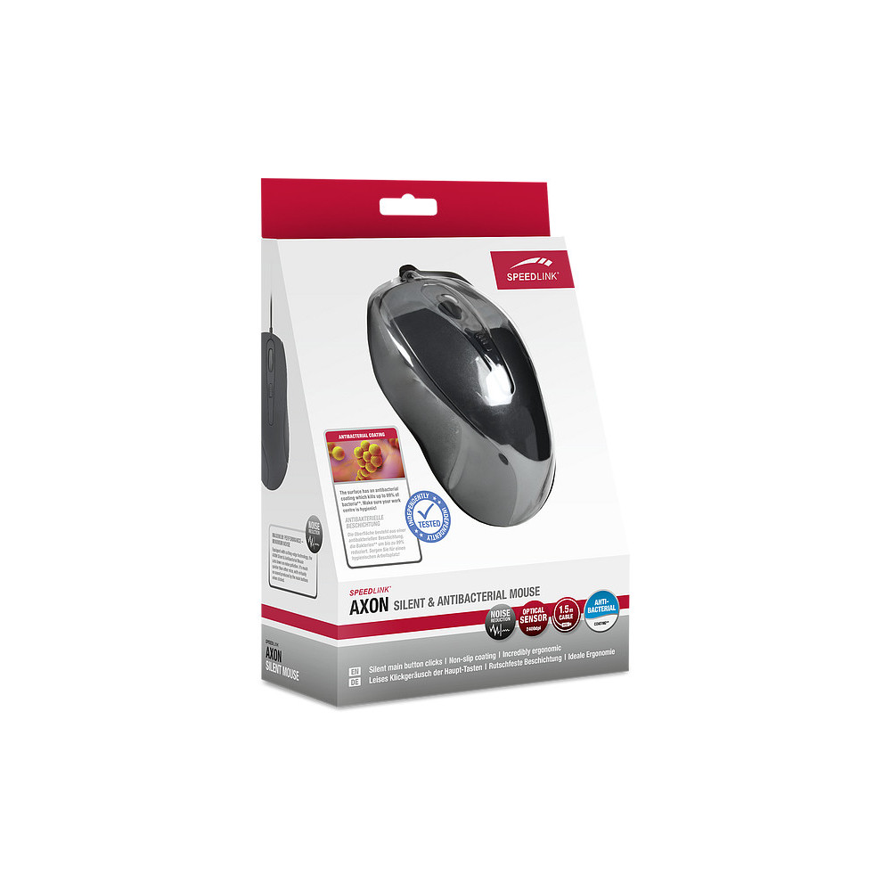 SPEEDLINK AXON souris Bureau Droitier USB Type-A Optique 2400 DPI