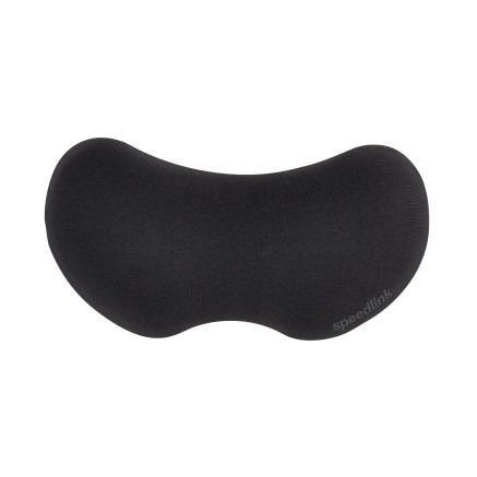 SPEEDLINK SL-620800-BK repose-poignet Gel, Caoutchouc, Velours Noir