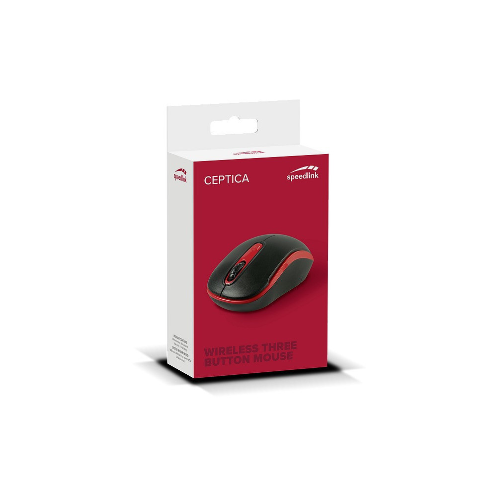 SPEEDLINK Ceptica souris Bureau Ambidextre RF sans fil Optique 1600 DPI SPEEDLINK Ceptica souris Bureau Ambidextre RF sans fil Optique 1600 DPI