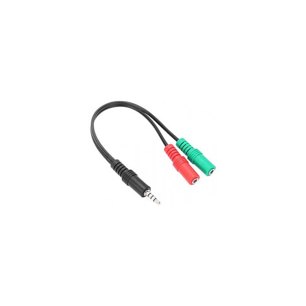SPEEDLINK SL-450103-BK câble audio 0,23 m 3,5mm 2 x 3.5mm Noir SPEEDLINK SL-450103-BK câble audio 0,23 m 3,5mm 2 x 3.5mm Noir