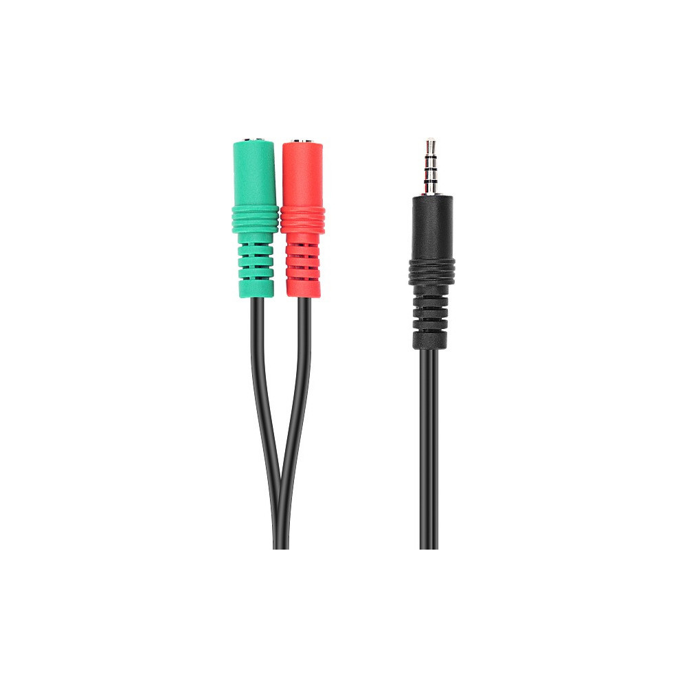 SPEEDLINK SL-450103-BK câble audio 0,23 m 3,5mm 2 x 3.5mm Noir