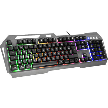 SPEEDLINK LUNERA clavier Jouer USB QWERTZ Allemand Noir