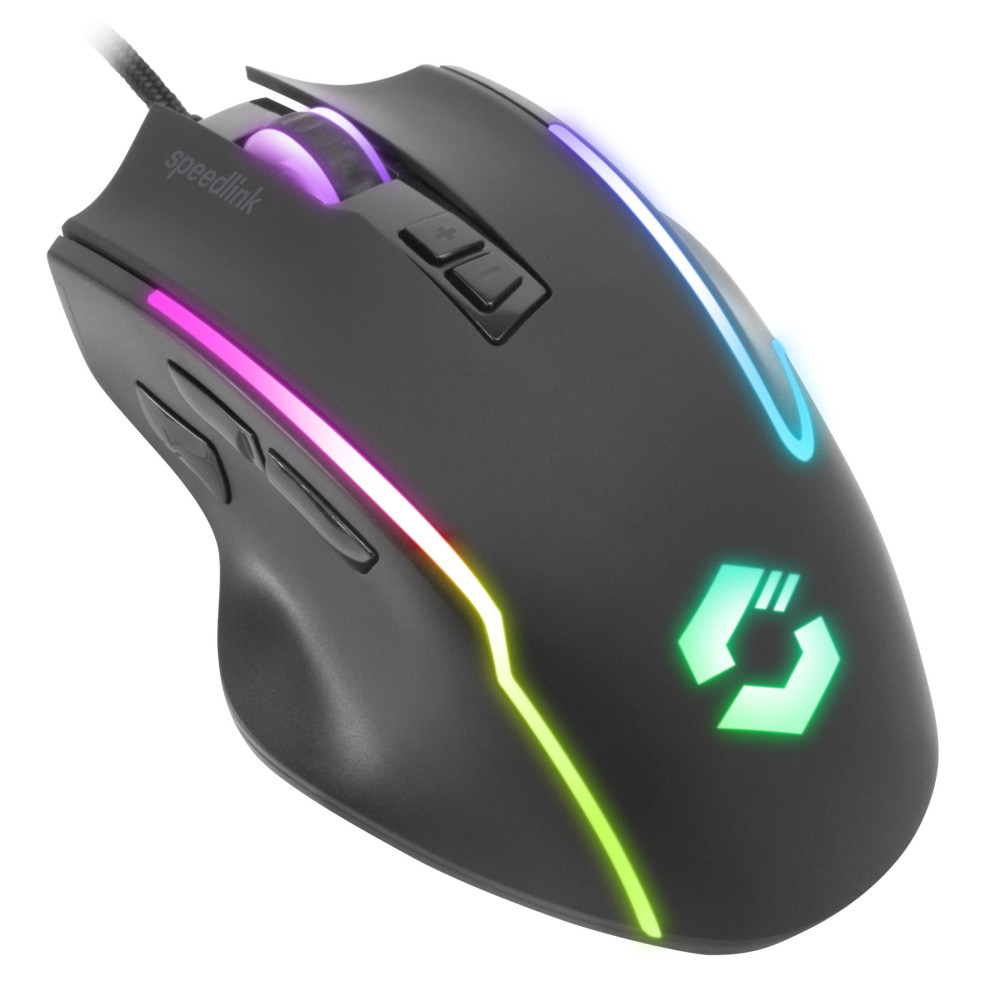 SPEEDLINK SL-680024-RRBK souris Jouer USB Type-A 800 DPI SPEEDLINK SL-680024-RRBK souris Jouer USB Type-A 800 DPI
