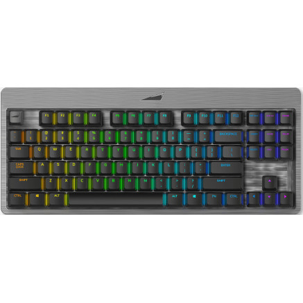 Mountain Everest Core clavier Jouer USB QWERTZ Allemand Gris