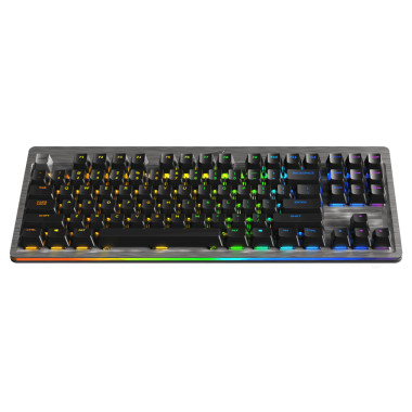 Mountain Everest Core clavier Jouer USB QWERTZ Allemand Gris