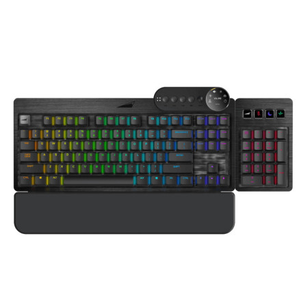 Mountain Everest Max clavier Jouer USB QWERTZ Allemand Noir