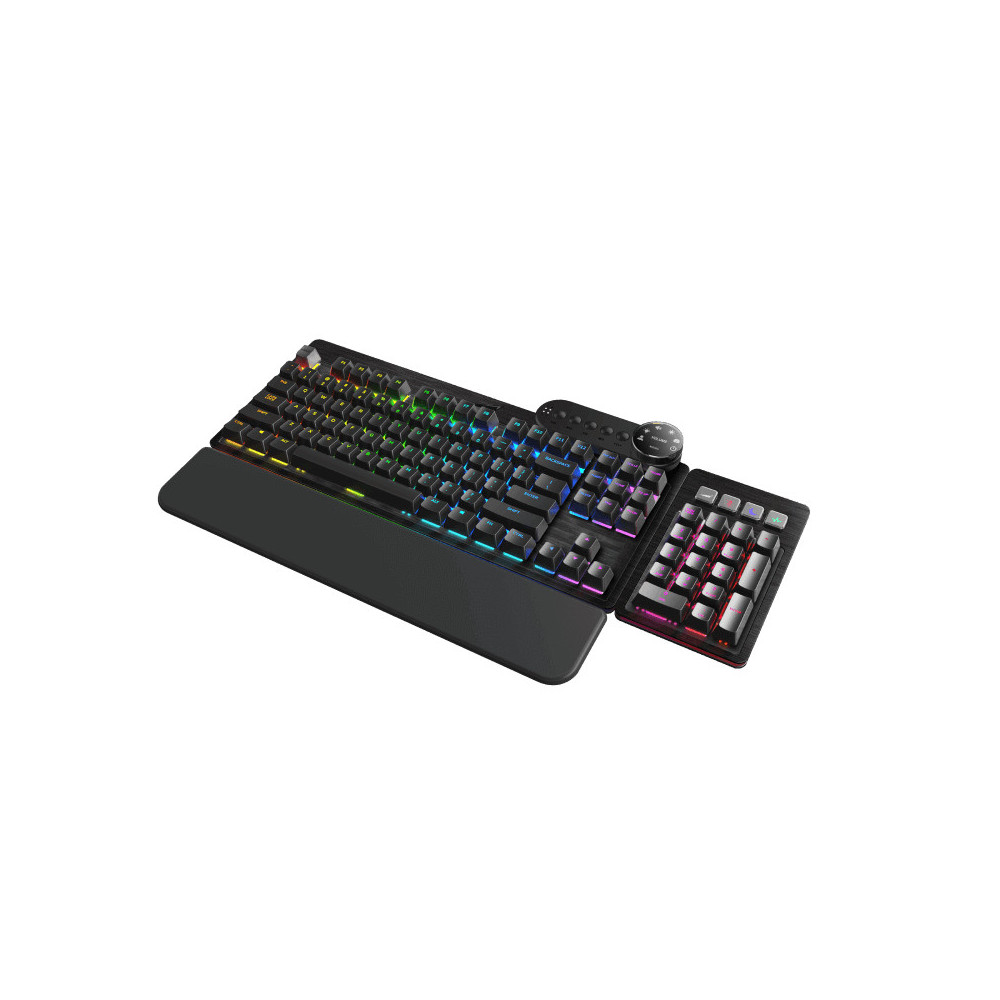 Mountain Everest Max clavier Jouer USB QWERTZ Allemand Noir