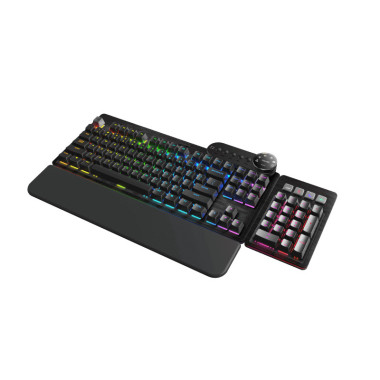 Mountain Everest Max clavier Jouer USB QWERTZ Allemand Noir