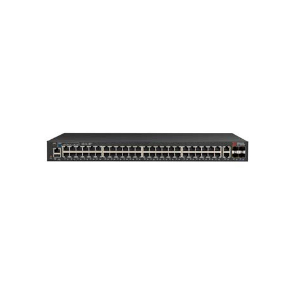 Brocade ICX7150-48-4X1G commutateur réseau Géré L3 Gigabit Ethernet (10 100 1000) 1U Noir Brocade ICX7150-48-4X1G commutateur réseau Géré L3 Gigabit Ethernet (10 100 1000) 1U Noir
