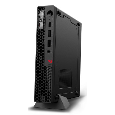 Lenovo ThinkStation P3 Tiny Intel® Core™ i5 i5-14600 16 Go DDR5-SDRAM 512 Go SSD NVIDIA RTX A400 Windows 11 Pro Mini PC Station