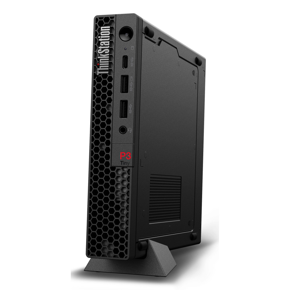 Lenovo ThinkStation P3 Tiny Intel® Core™ i7 i7-14700 64 Go DDR5-SDRAM 1 To SSD NVIDIA RTX A1000 Windows 11 Pro Mini PC Station