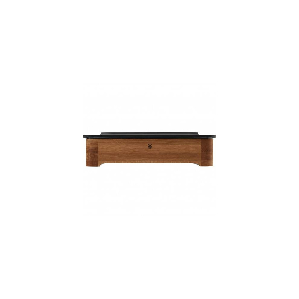 WMF Fusiontec Rectangulaire Vitrocéramique, Acier, Bois Plat à cuisson