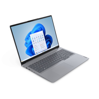 Lenovo 16 Intel Core Ultra 5 125U Ordinateur portable 40,6 cm (16") WUXGA 16 Go LPDDR5-SDRAM 512 Go SSD Wi-Fi 6E (802.11ax)