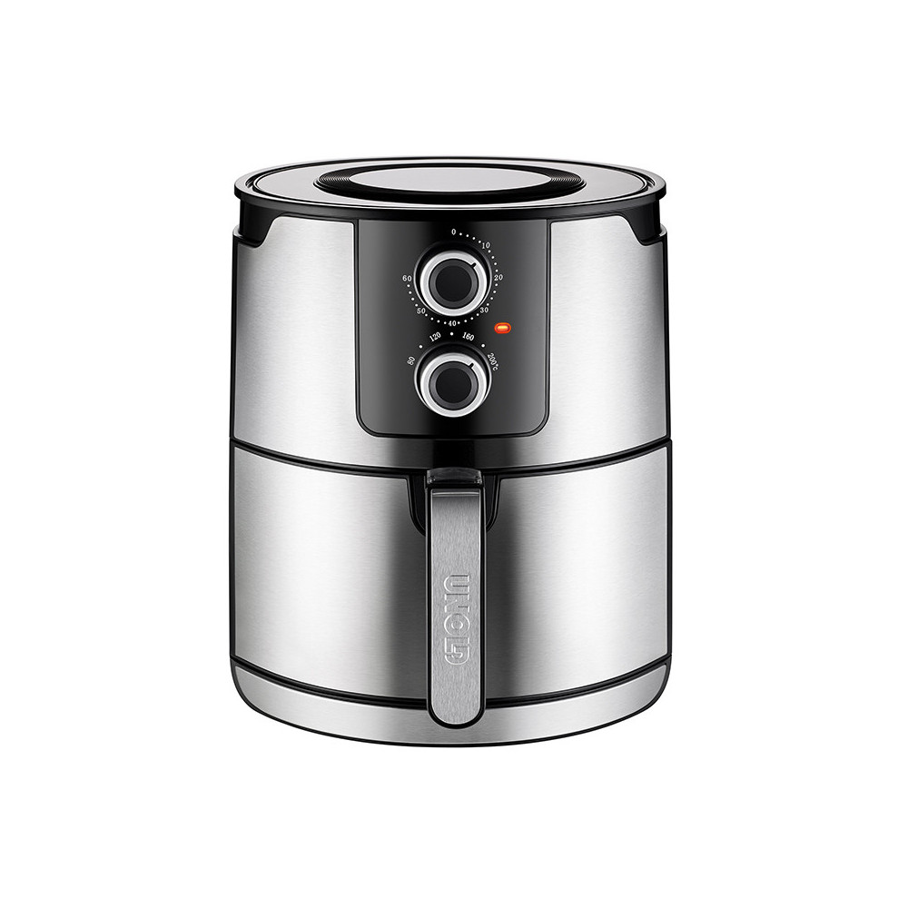 Unold 58655 friteuse Double 5 L 1400 W Friteuse d’air chaud Noir, Acier inoxydable Unold 58655 friteuse Double 5 L 1400 W Friteuse d’air chaud Noir, Acier inoxydable